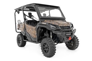 Honda Pioneer 1000 Limited Edition Electric Tilt Windshield - Rough Country - Auto-Tilt Glass - 4WD - '17-'19